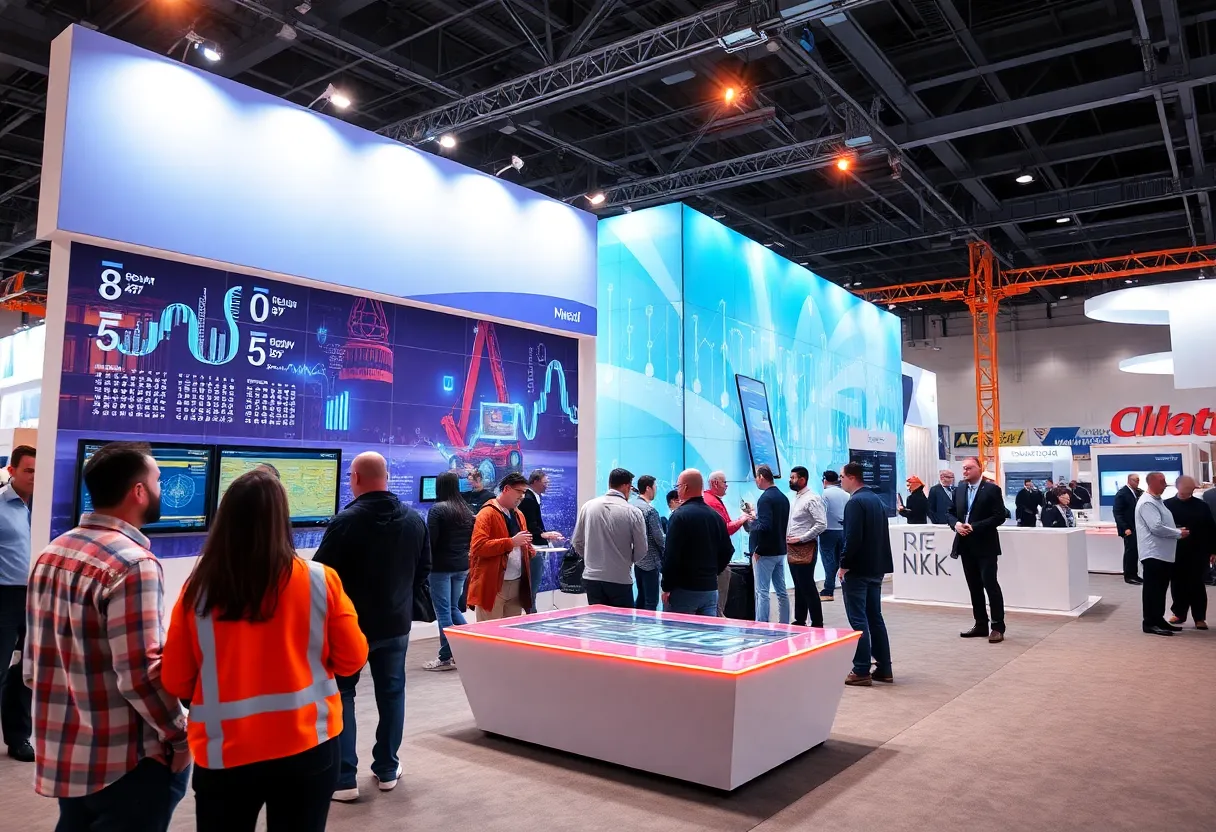 Hyphen Solutions booth at PCBC showcasing innovative technology.