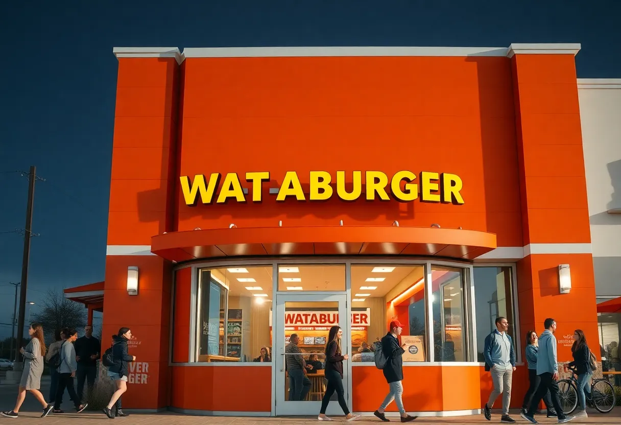 New Whataburger location in Knoxville, Tennessee